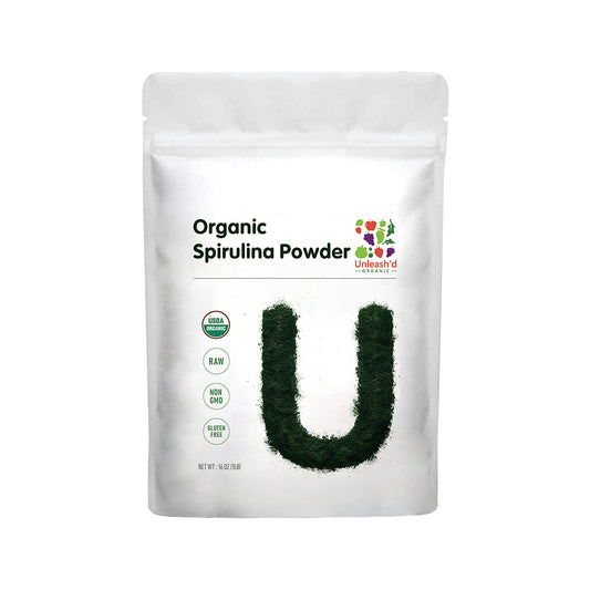 Organic Spirulina Powder 16 Ounce